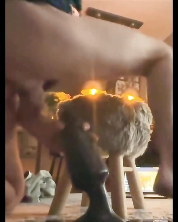 Anal training with dildo's & my fist