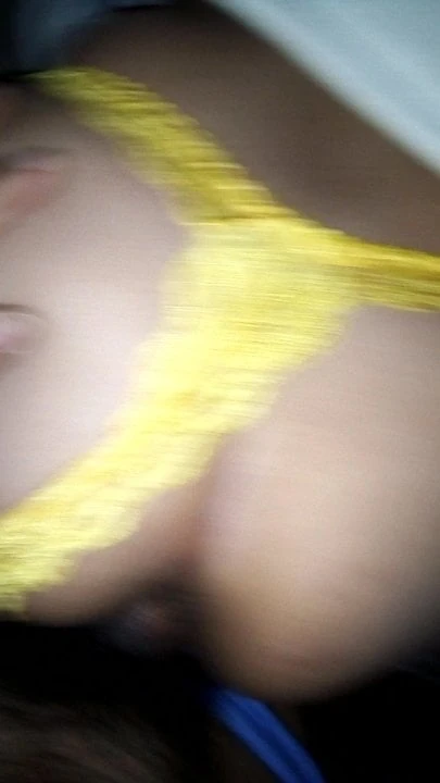 Yellow thong