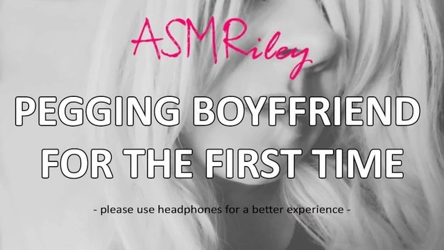 EroticAudio - ASMR Pegging BF, First Time, Strap On, Anal