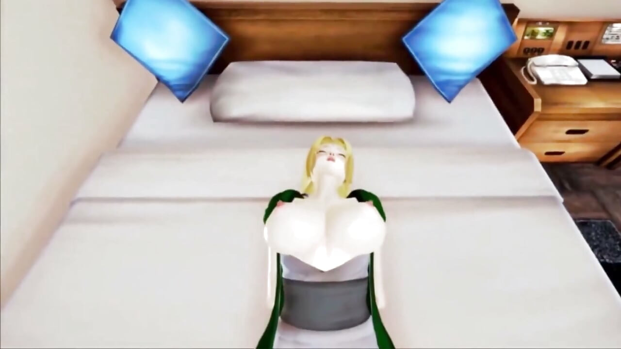 Tsunade Levél Falu Titkos Baszása Naruto 3D Hentai Paródia