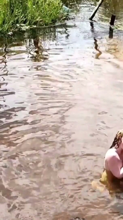 Cooling Off And Fucking With Hot Girls In The Creek | Clip 1