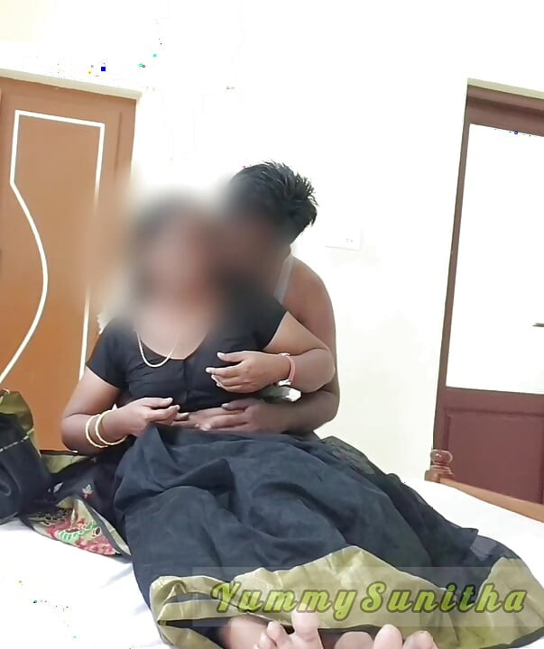 Sunitha's Sensual Saree Tease - Intimate Foreplay (Part 1)