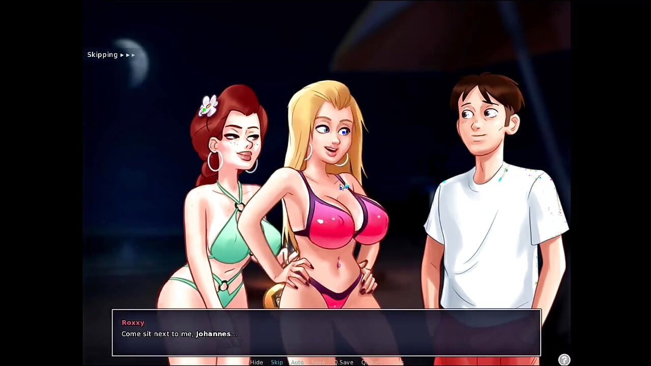 summertime saga - Jenny is pregnant again ... Odette had twinnies ... Johannes played spin the bottle with the ladies.