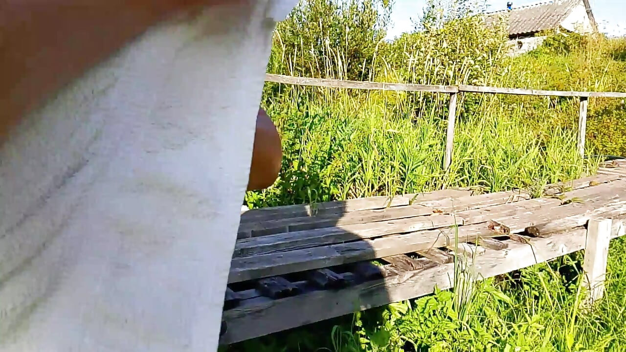 Trip to the village with stepmom