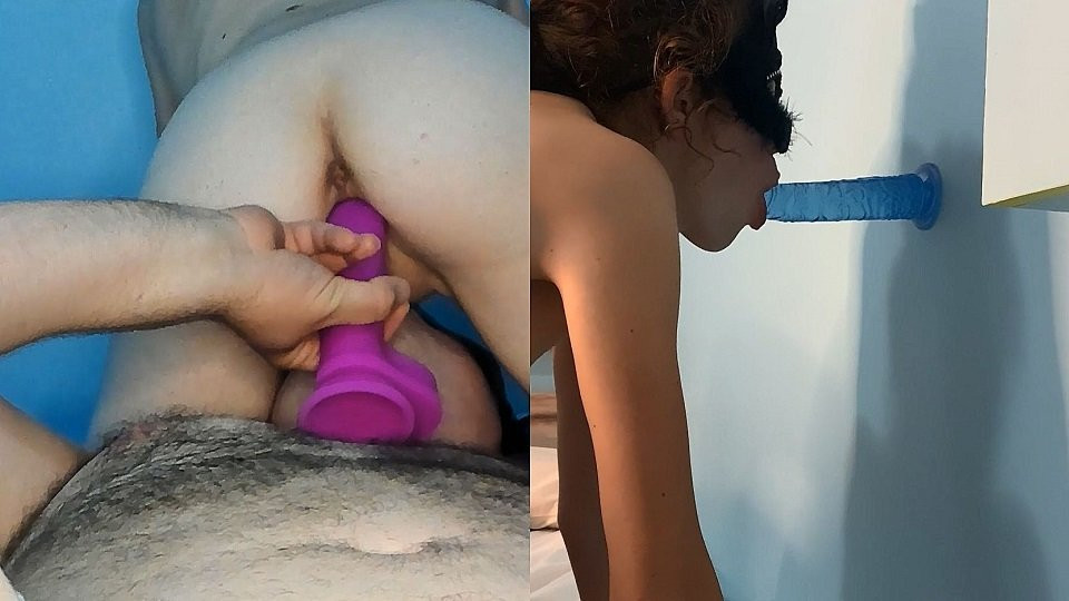 Pada 4 Kaki Saya Membuat Diri Saya Dildo Besar Dan Makan Pepek Saya Semasa Saya Menghisap Dildo Melekat Dildo Ke Dinding Bertiga Dengan Cara Kita