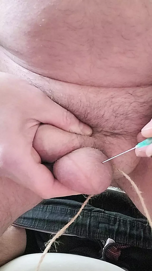 My first egg piercing