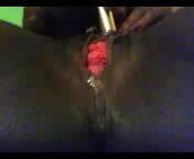 Squirting Black Chick