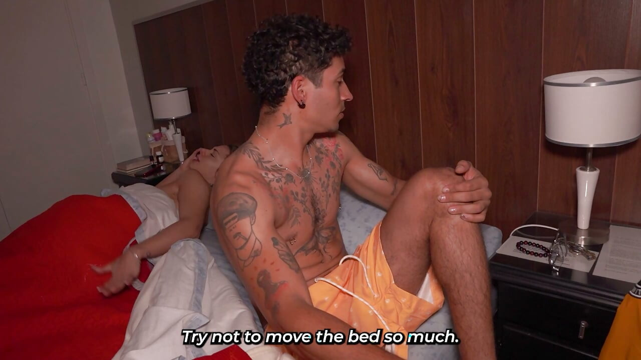 Coworkers Share a Bed and End Up Having Sex