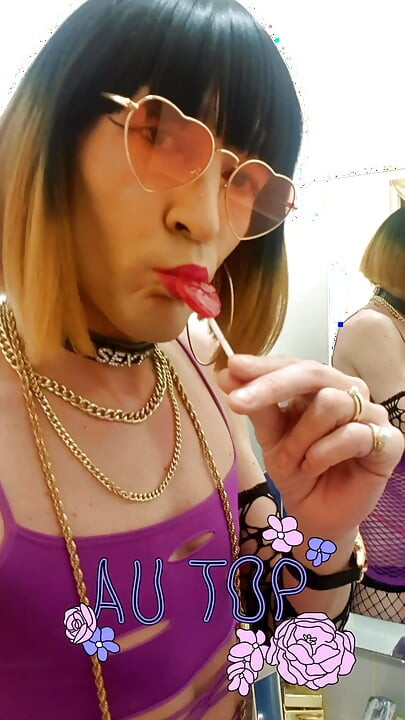 보라색 사우나 복장 파리 Vanessabitchx