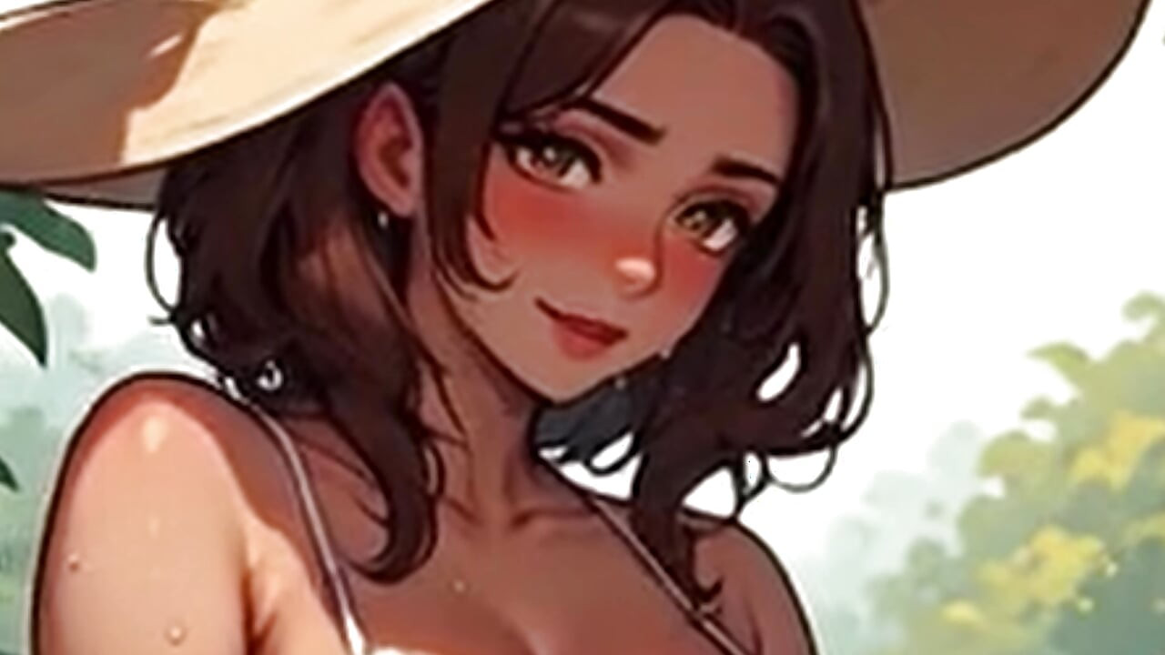 Waifu Garden Lady POV - Διείσδυση στα εσώρουχα και γαμήσι σε κοντινό πλάνο πάγκου (προεπισκόπηση)