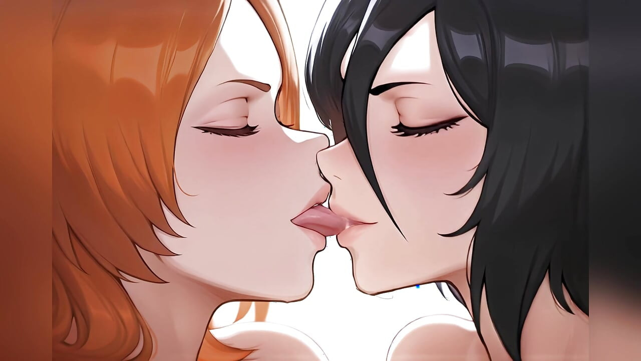 Rukia X Orihime Yuri Lesbian Sex - Bleach Hentai