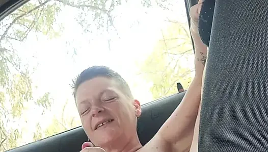 Squirting Car Play, Almost Busted