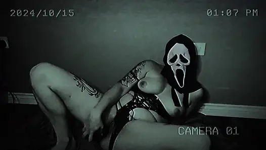 Paranormal Faptivity Ghostface Spotted on Cam