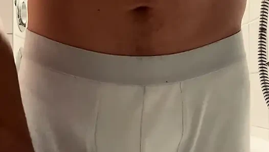 Piss and Cum in Underwear
