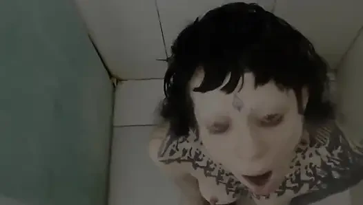 Tattooed Slut Never Stops Halfway Every Drop, Every Time, All the Piss