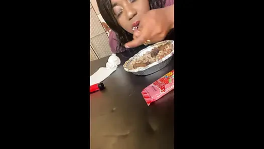 Mukbang Eating  Brazilian Food While Talking About My Goals (Come Chill With Me)