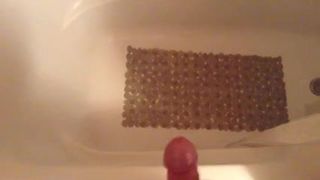 Big splash in bathroom!