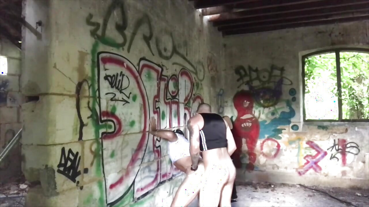 Outdoor cruising with Jess used raw by John Strap