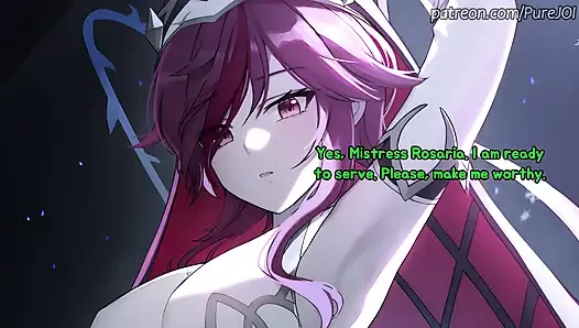 Rosaria from Genshin Impact makes your cock suffer (Edging JOI)