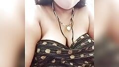 Vabi show her body saree boobs pussy vuda bangla