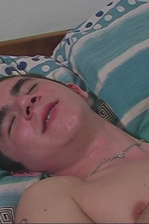 Eager Twink Rado Strokes His Hard Cock Slowly