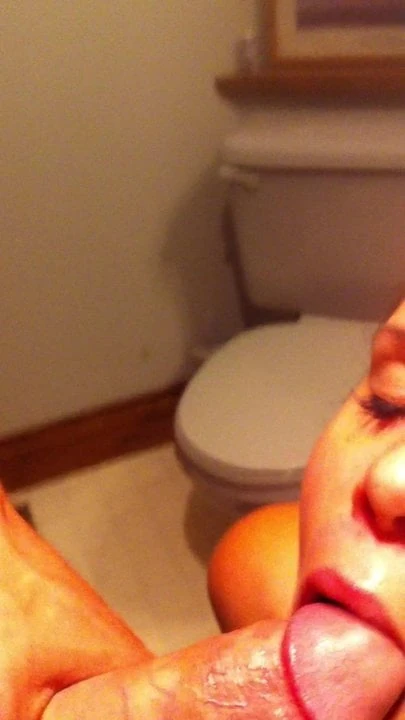 Sneaking off to the bathroom for sexy time