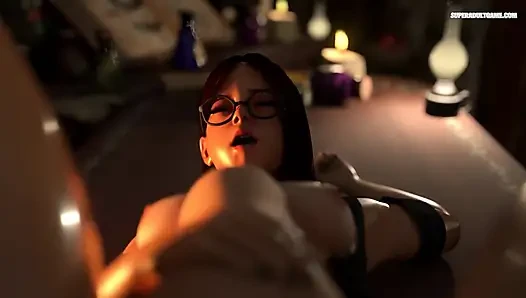 The Horny Witch Got Wet So She Summoned The Futa Sex Demon - She Gives Her Massive Cock And Got Filled With Cum ( 3D Realistic )