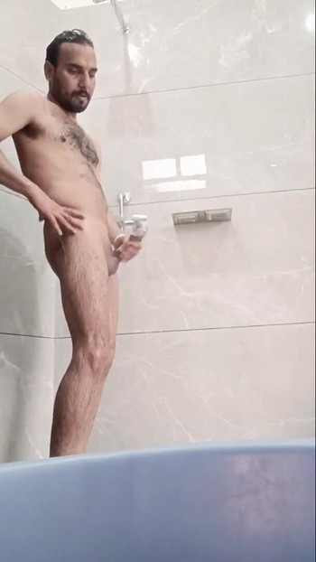 Epic moment from "Desi boy cum masterbation with daddy asian"