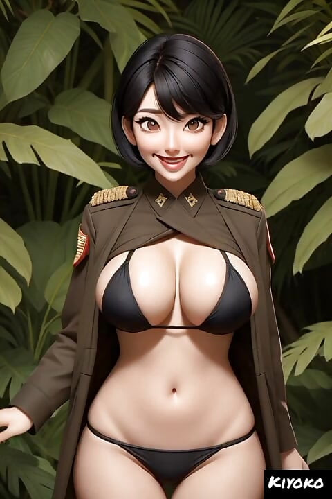 Kiyoko Yamamatse in forest part 2 (Ai model)