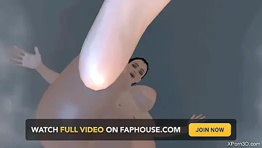 Bakış açısı mega dev dev büyüme dev hatun sana ayak basıyor