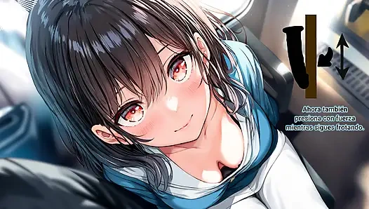 İspanyol hentai 31 talimatı - yaramaz japon trende sana mastürbasyon yapıyor.