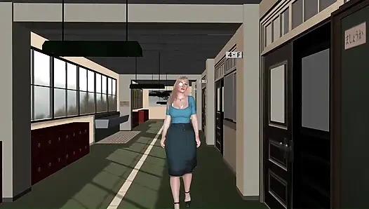 Сексуальную и невинную профессорку трахнул член старика и превратил в его личную шлюшку