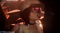 final fantasy tifa&aerith and big cock (animation with sound) 3D Hentai Porn SFM Compilation