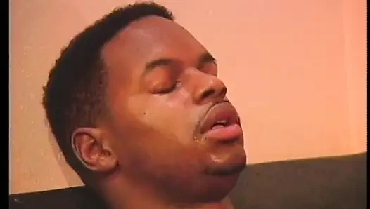 Ebony chick with flabby tits prefer good doggystyle fucking