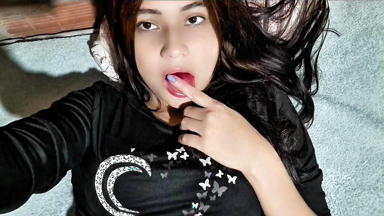 College girl masturbating with a follower