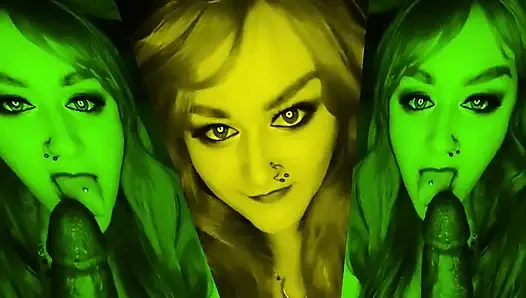 Profesyonel bir tanrıça lana gibi yarakları memnun etmeyi öğrenin