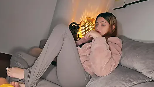 Stepsister Massage Ends in Sex