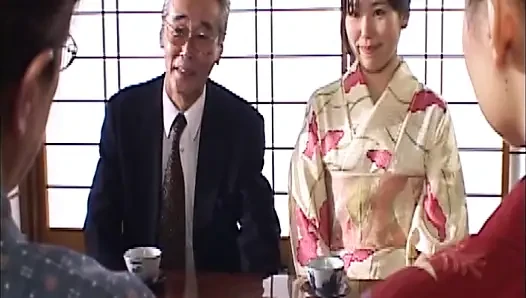 P128G03 The beautiful proprietress of a quiet mountain hot spring inn near Tokyo. Lesbian sisters, forbidden sex at home!　A sensual erotic drama that evokes the Showa era!