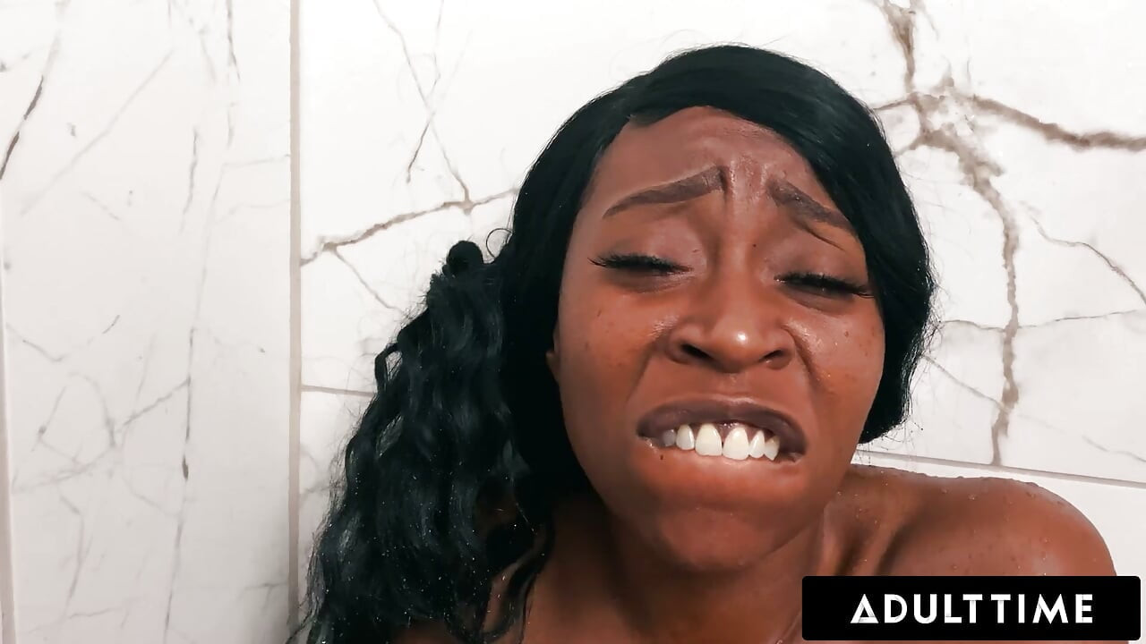 ADULT TIME - Gorgeous Mocha Menage Wants You To Watch Her Masturbate In Hot Steamy Shower - POV