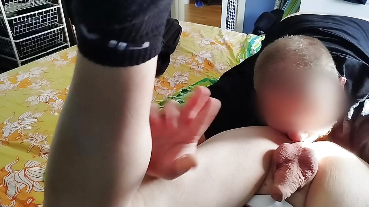 Daddy Gives His Boi Full Oral Service, Part 2: Ball Licking, Rimming, Jerking & Fingering with Cumshot