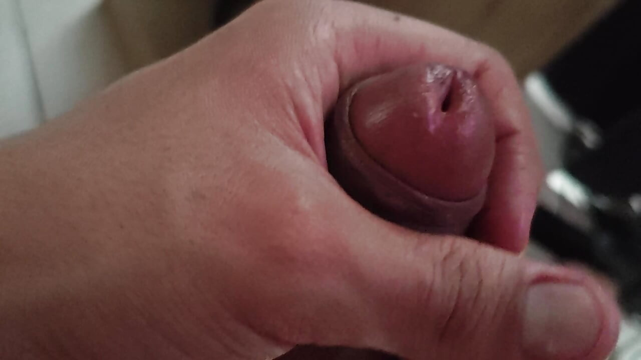 Draining milk of a Hard Cock
