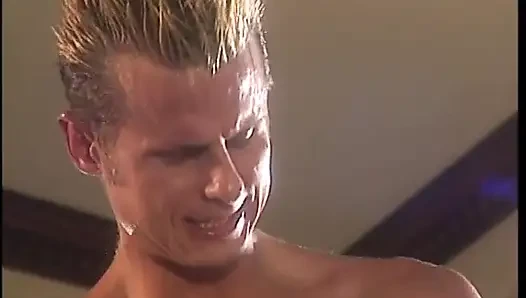 Horny stud licks stunning blondes wet pussy