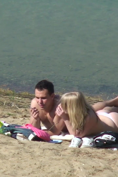 Blonde and Her Man Get Filmed Fucking