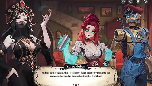 Game bodong bodong hentai di hotel ep.5 ghost bartender lagi menggoda posisi cowgirl!