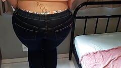 Il mio culo in un paio di jeans sexy