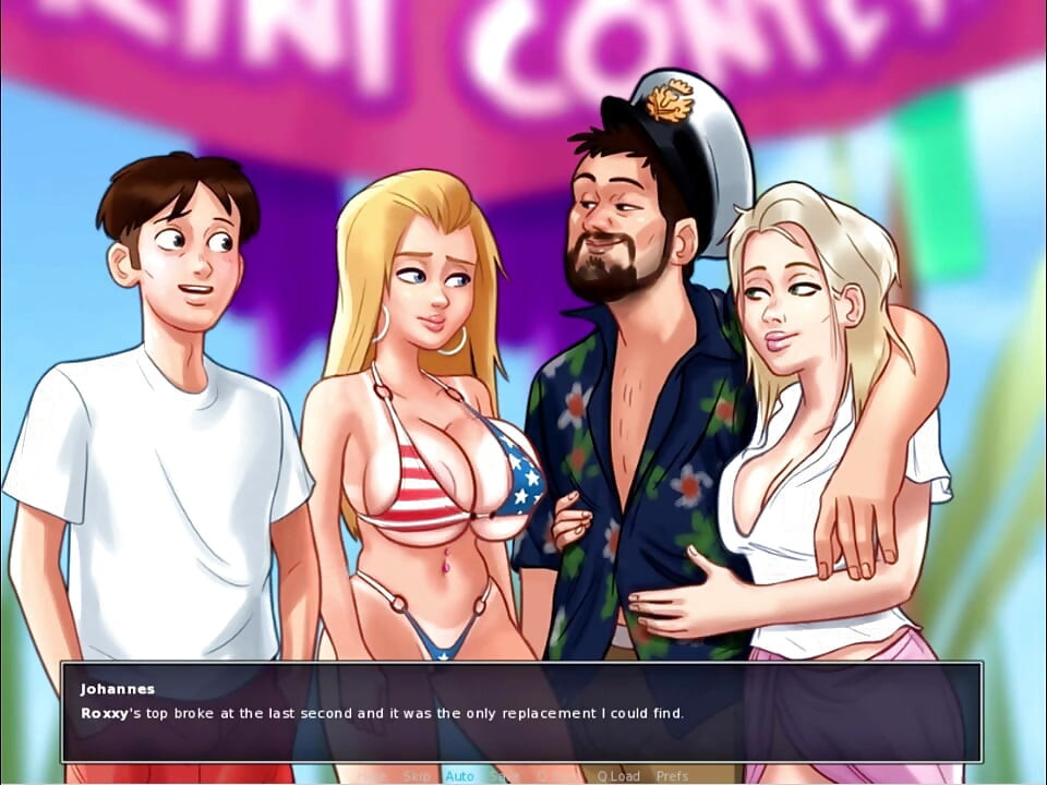 Summertime Saga - Eve might be pregnant after Johannes fucked her