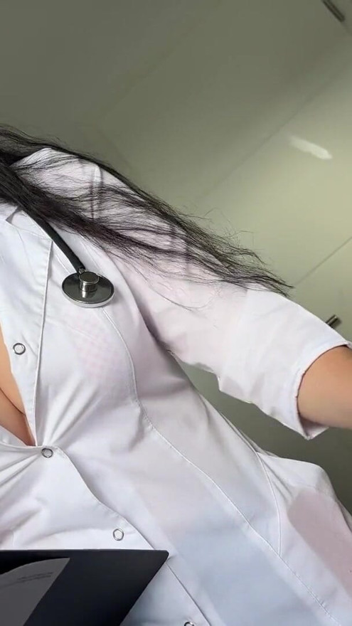 The Hottest Nurse Ever Forgot She Was at Work | Clip 1
