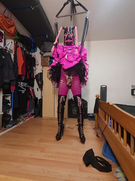 Sissy Maids Strap Self Bondage