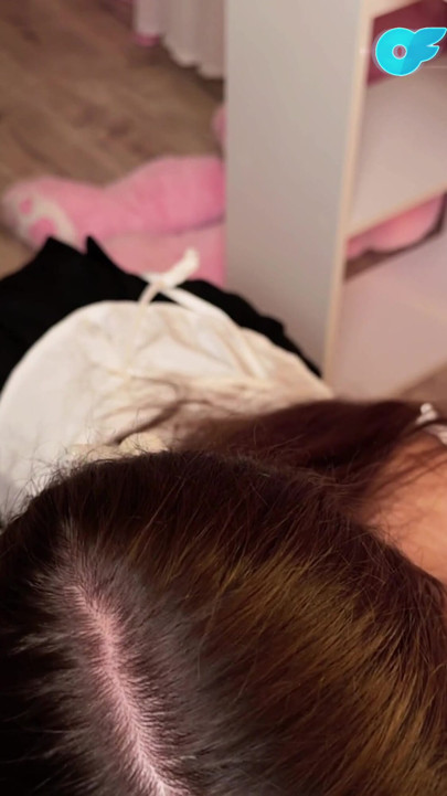 ASMR  Pretty Student Can’t Focus Keeps Playing Under the Desk  Emily Shy | Clip 1