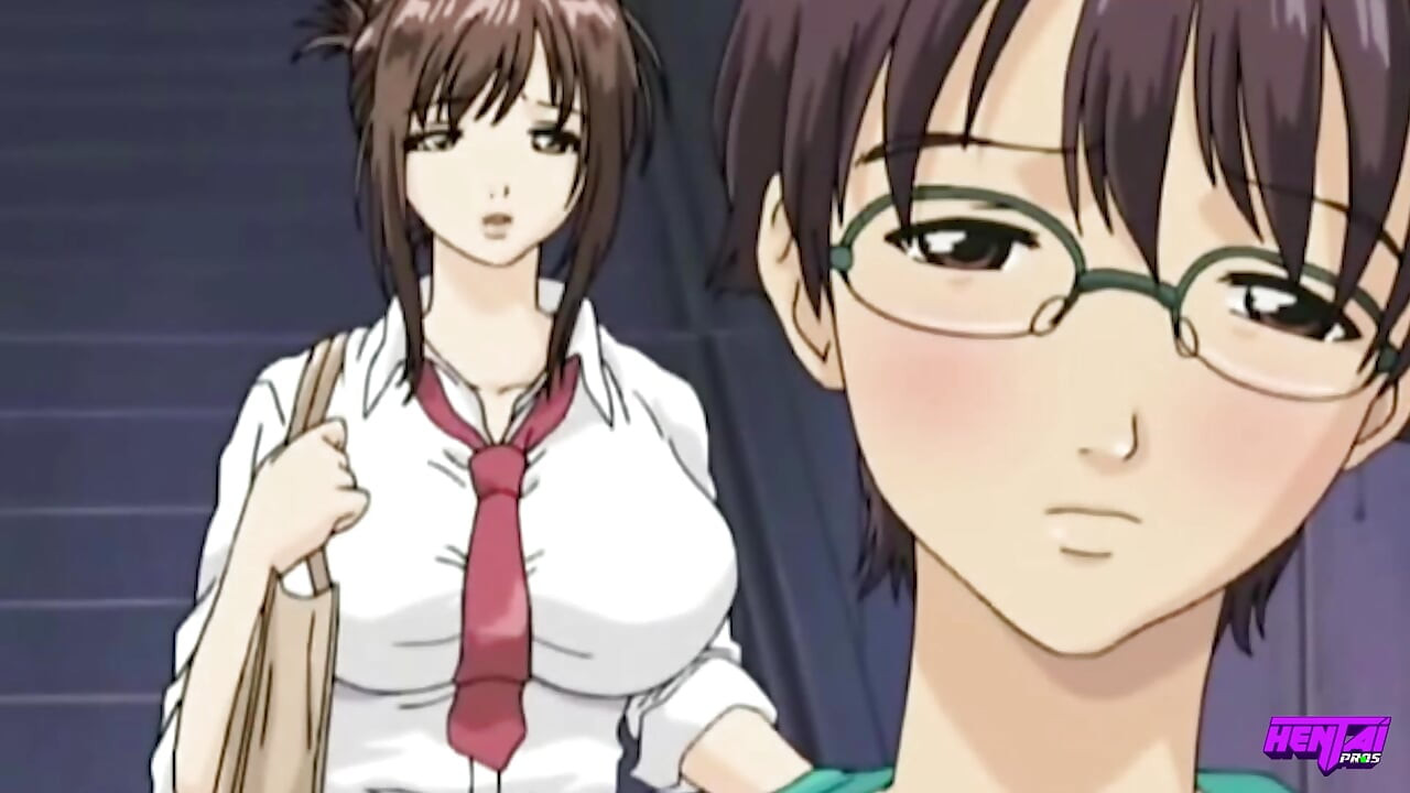 HENTAI PROS - Nerdy Wataru's Titty Fantasy Turns Real With Busty Stepsisters Tomoka And Fumie's Naughty Rivalry